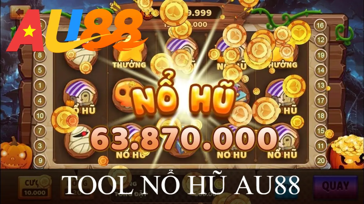 Tool nổ hũ AU88 và sức hút của sảnh game slot trực tuyến năm 2026