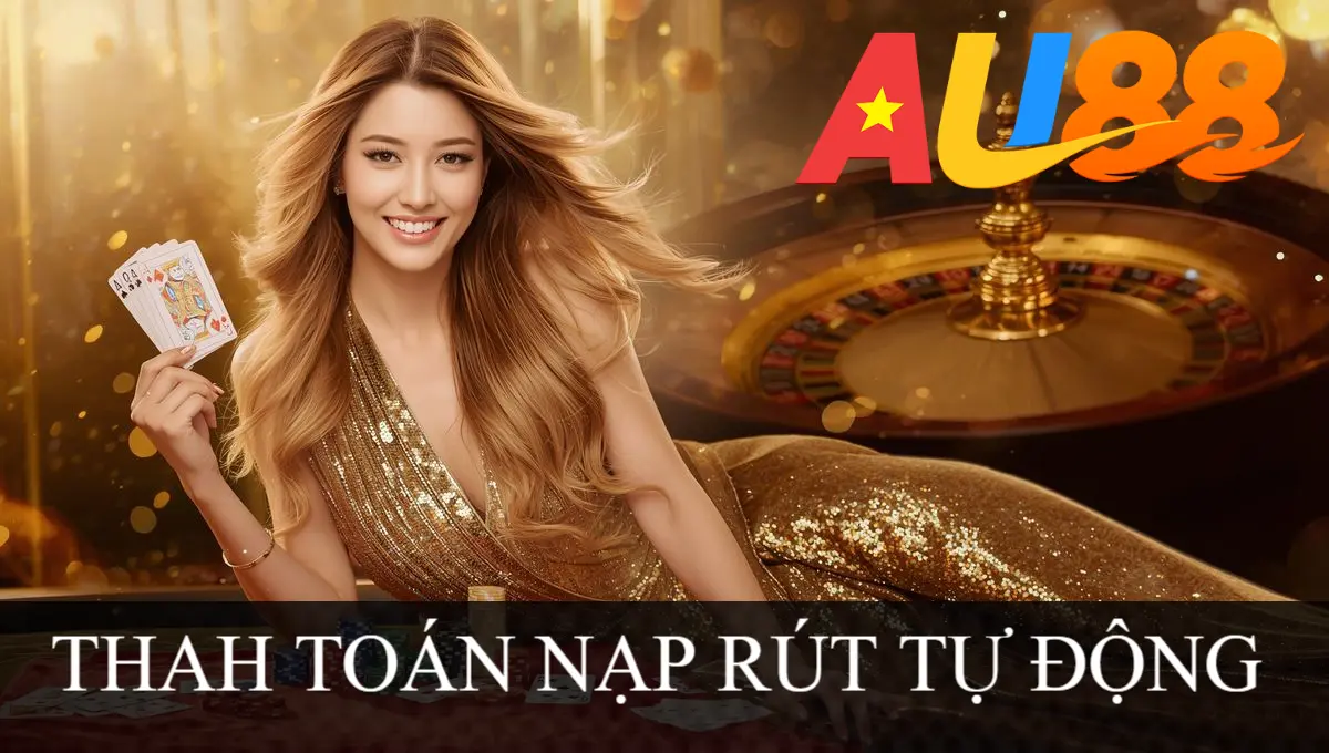Hệ thống thanh toán nạp rút tiền tự động tại AU88